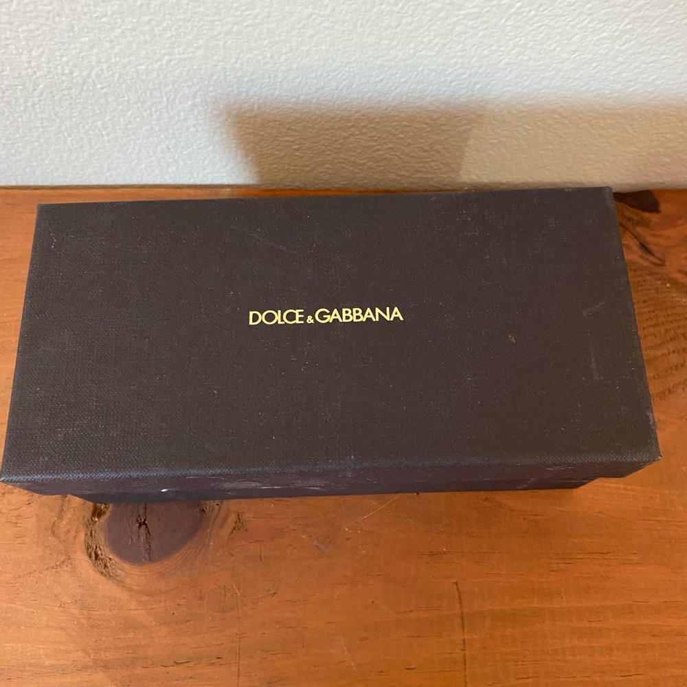 Dolce & Gabbana Black Empty Sunglass Box